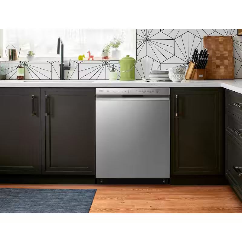 Stainless Steel Front Control Dishwasher with 3rd Rack A911