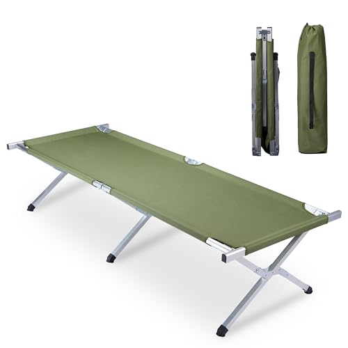 Folding Camping Cot with Carry Bag P7480