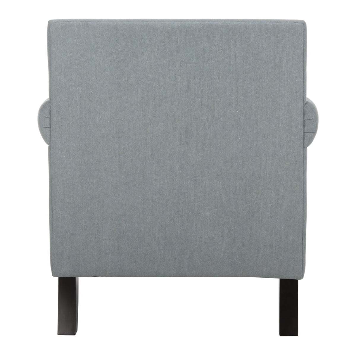 Sky Blue Club Chair with Silver Nail Head X8175