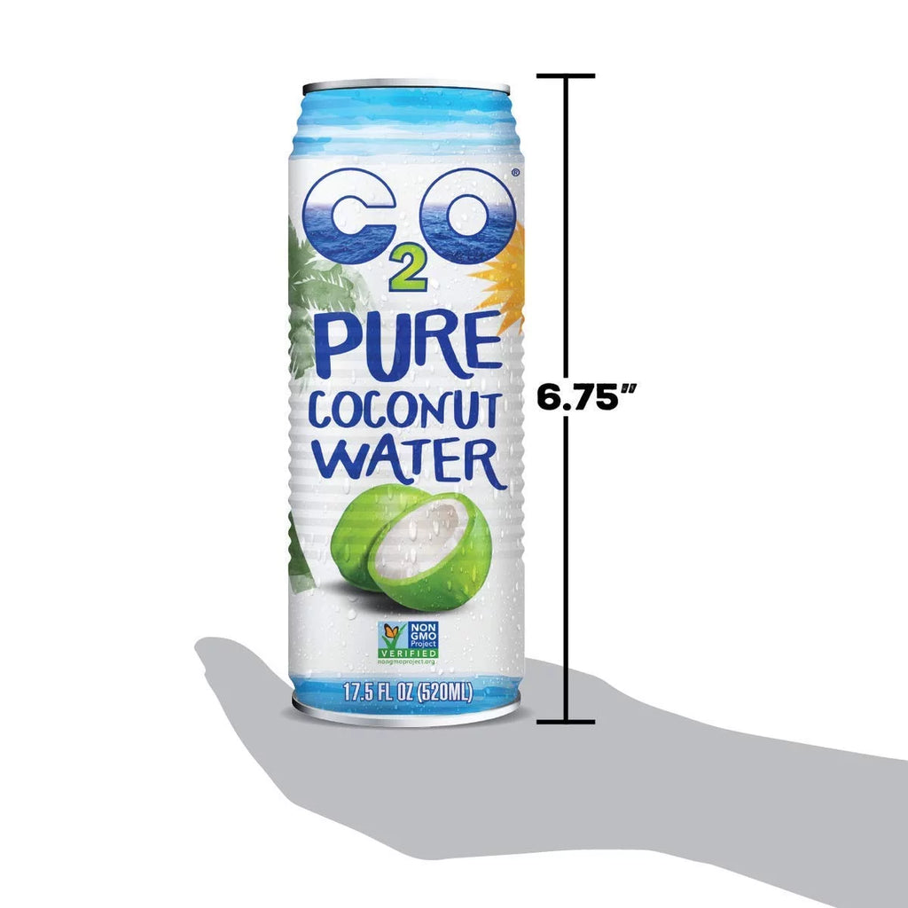 17.5 FL OZ Pack of 12 Pure Coconut Water G7838