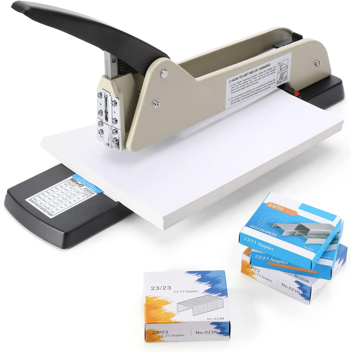 Heavy Duty Long Reach Stapler with 200 Sheets Capacity E56062