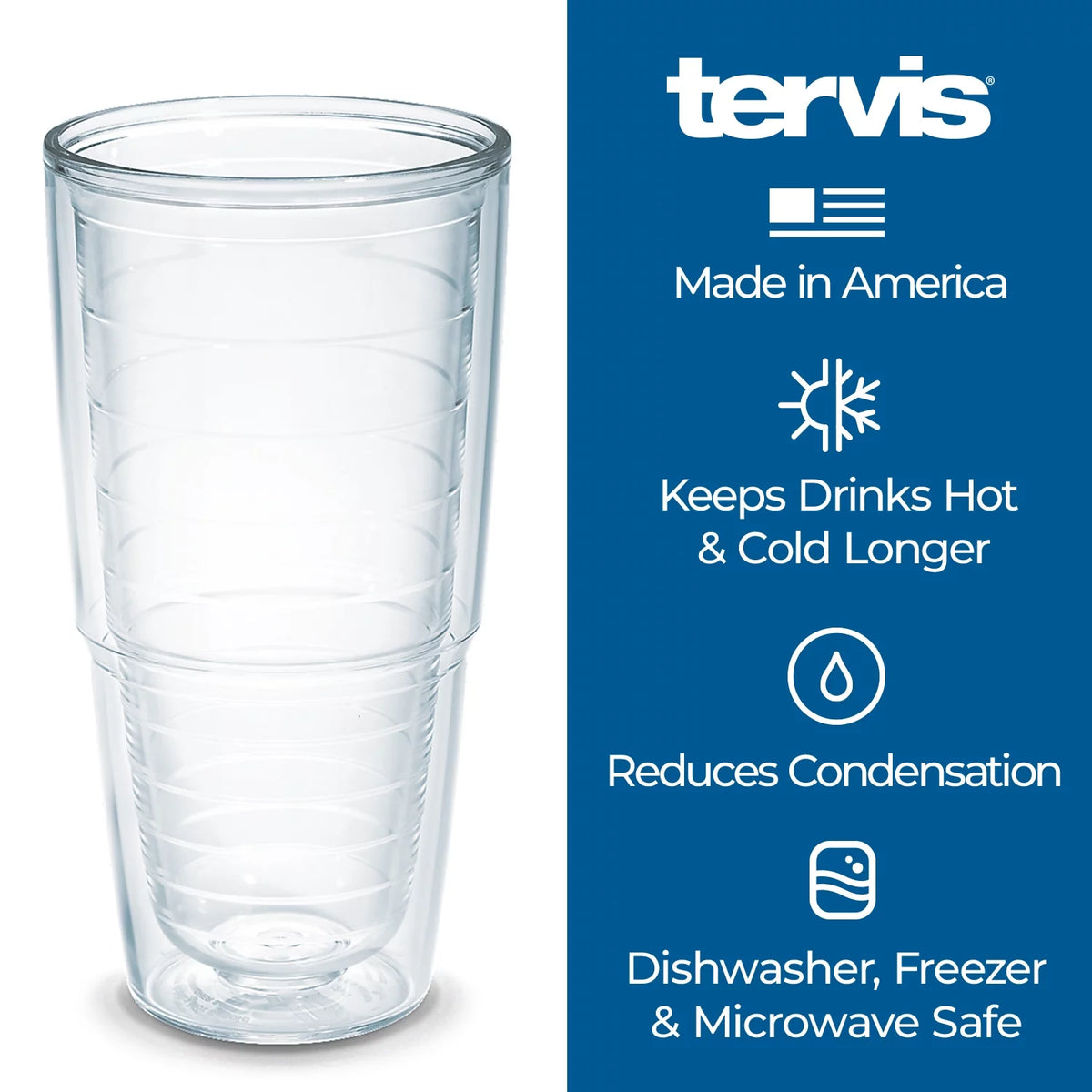 24oz Double Walled Insulated Tumbler D9555