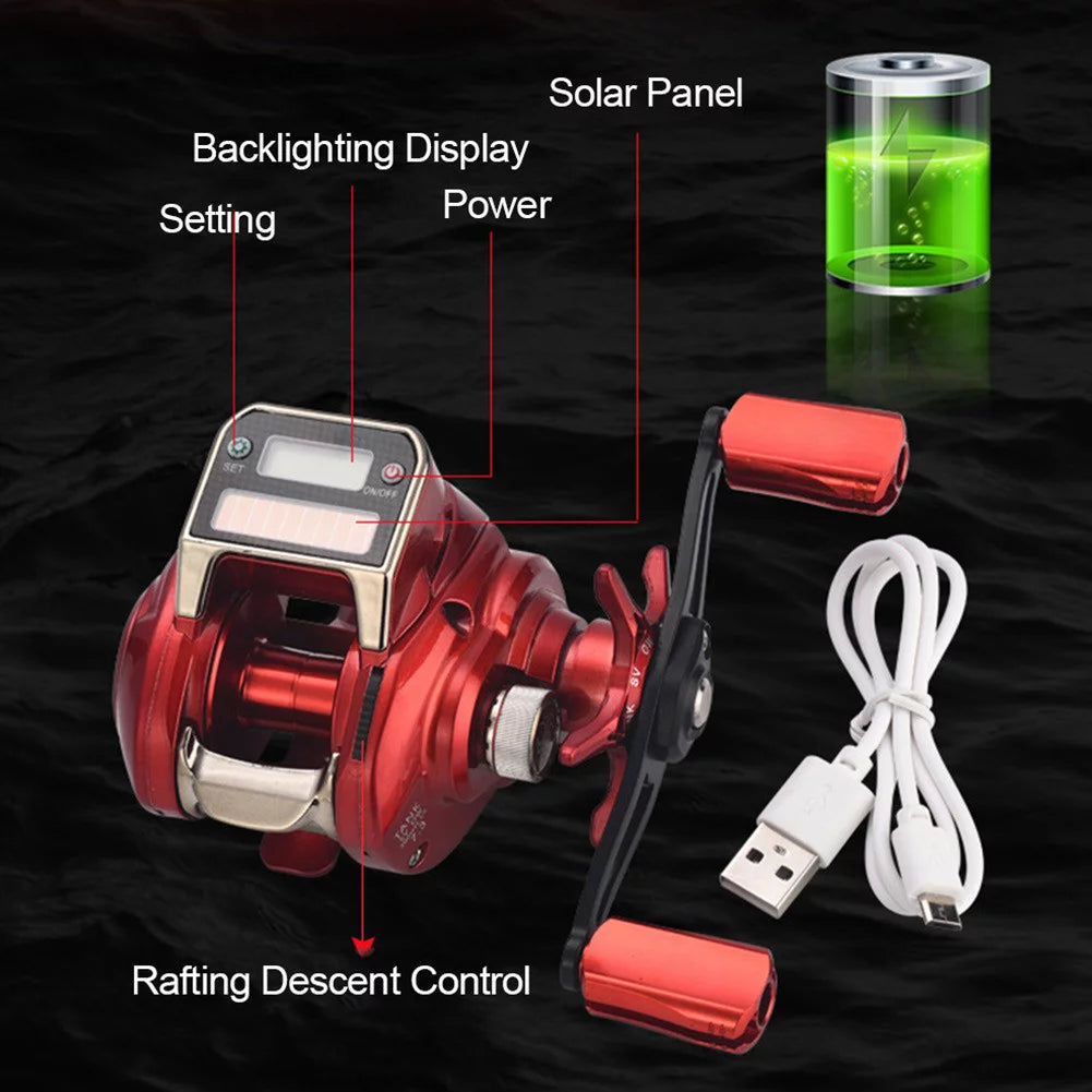 Baitcasting Reel with Line Counter Digital Display T217525