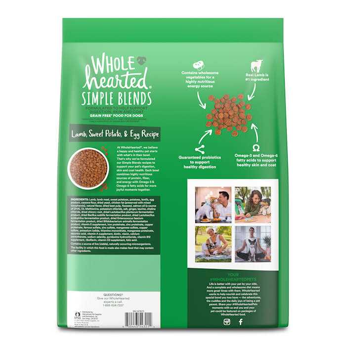 Lamb Sweet Potato & Egg Recipe Dry Dog Food Q367207