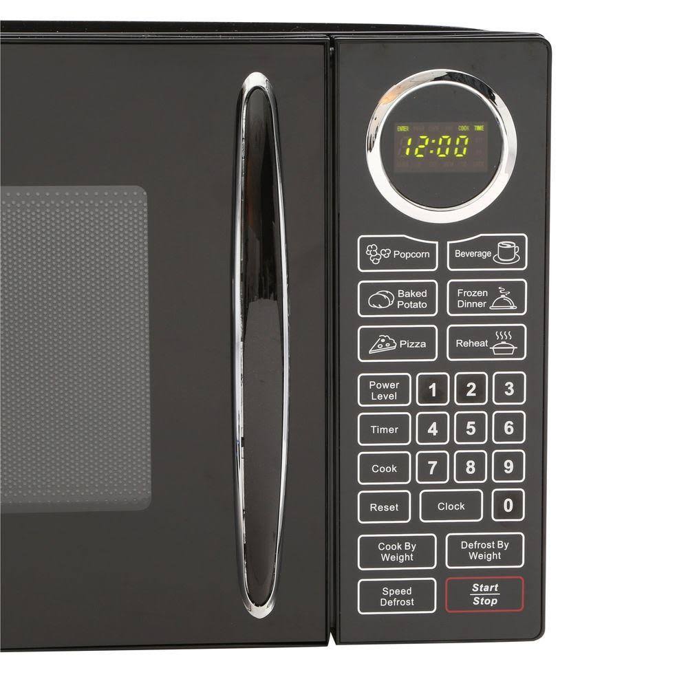 Black 0.9 Cu ft Microwave T140