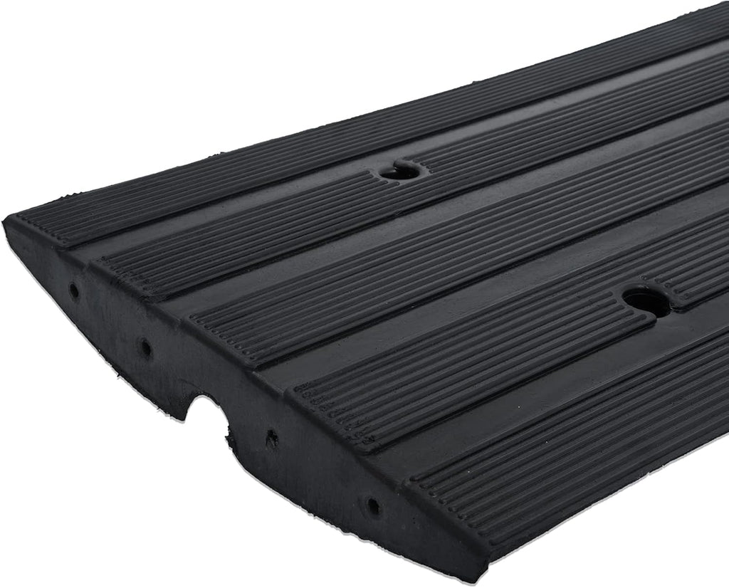 3PCS Rubber Heavy Duty Driveway Curb Ramps Y49020
