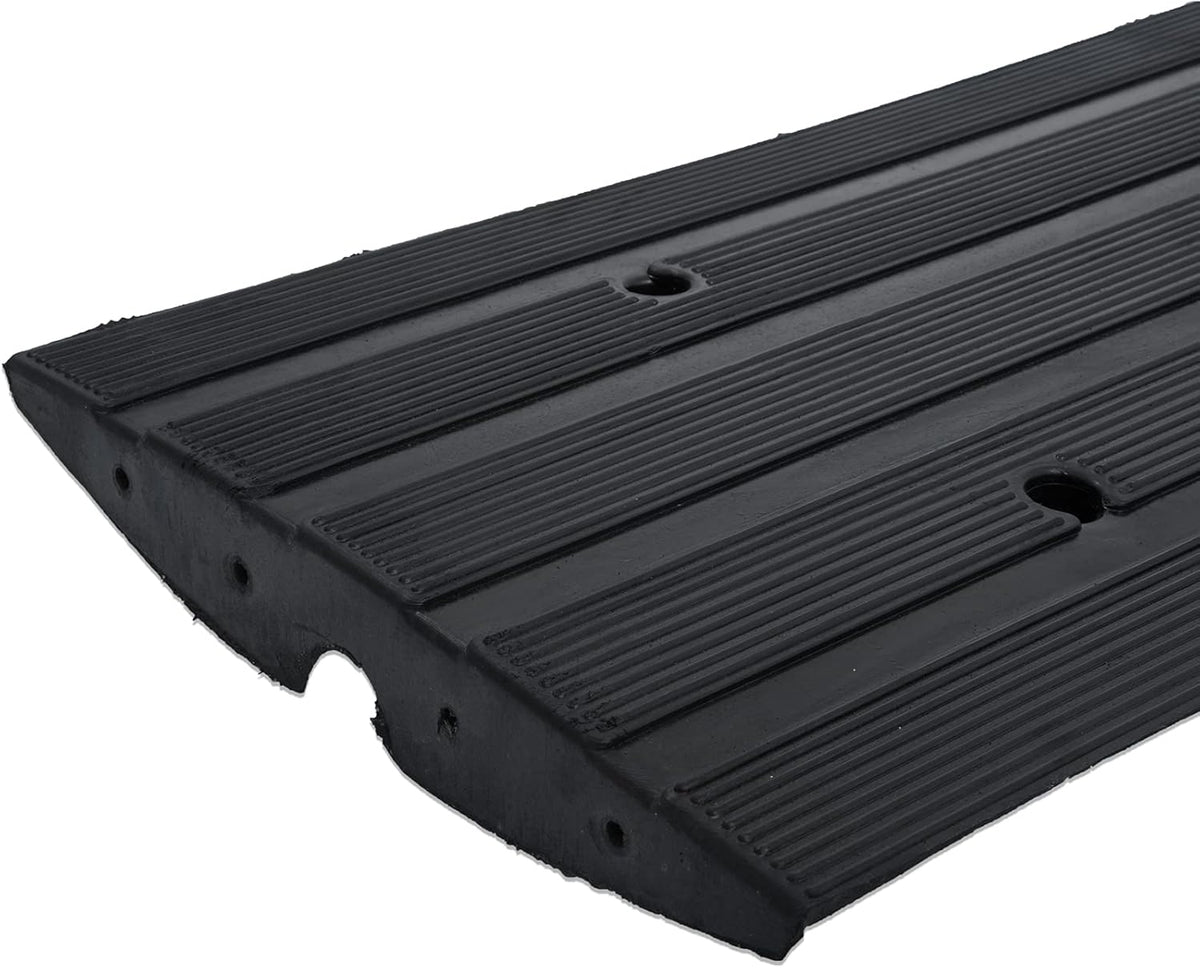 3PCS Rubber Heavy Duty Driveway Curb Ramps Y49020