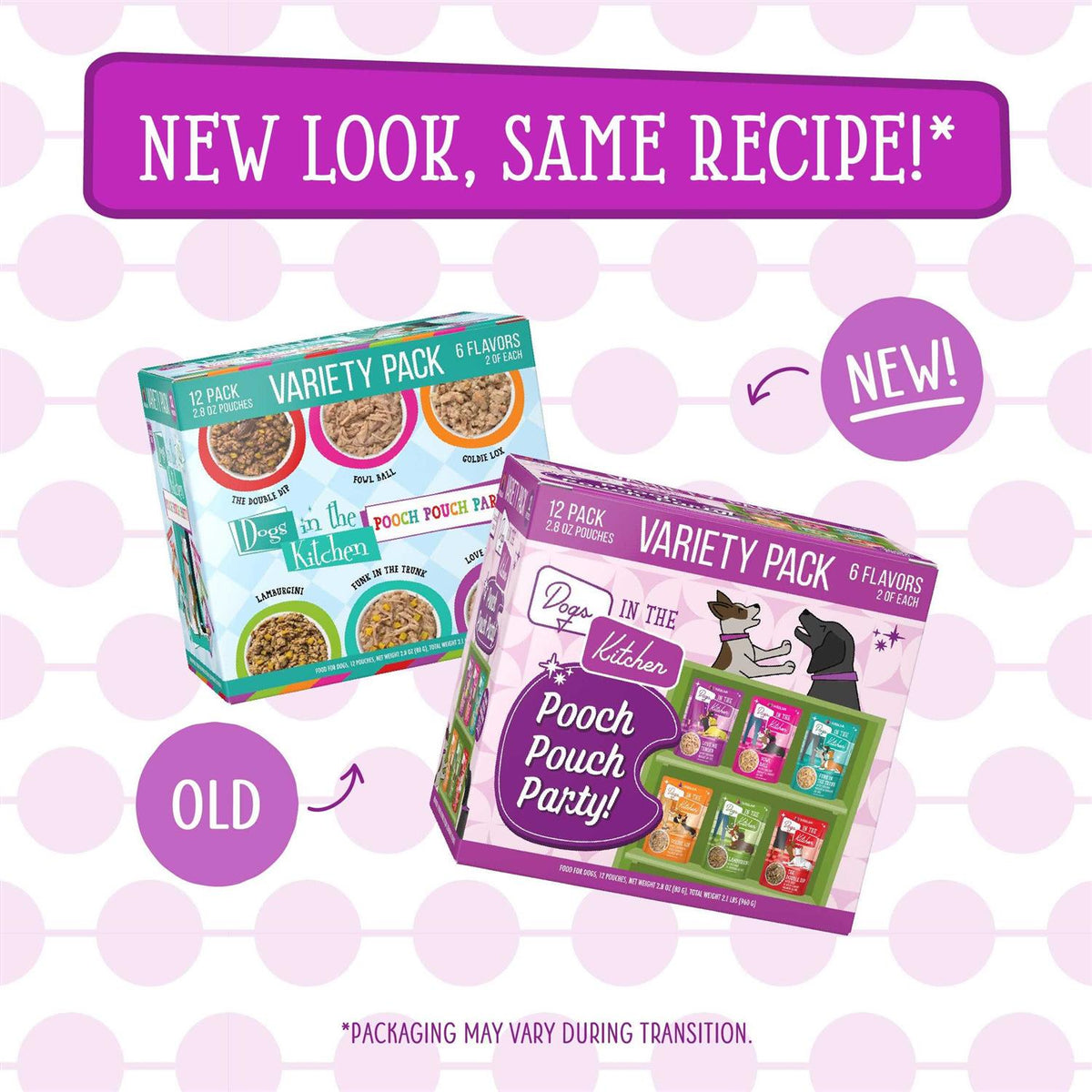 Dog Food Variety Pack L6252