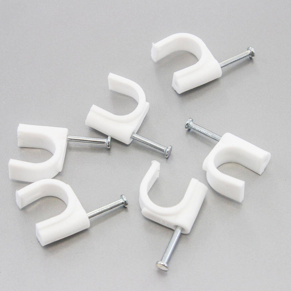 2500 Round 5/8 Inches Cable Wire Clips E869