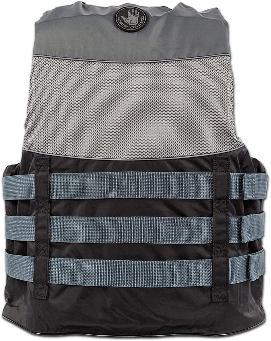 Black Nylon Adult Life Vest J4057