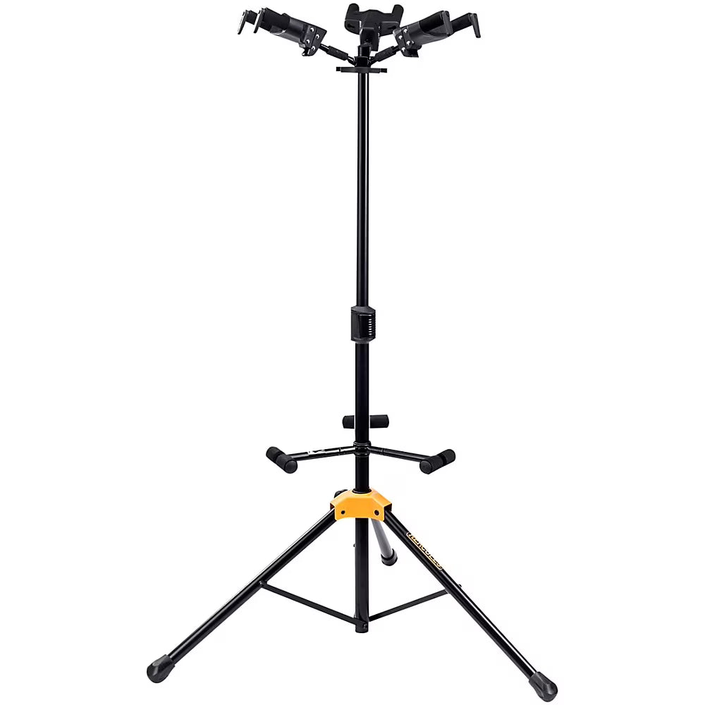 Universal AutoGrip Tri Guitar Stand with Foldable Backrest O138