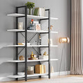 5-Tier Black Bookshelf V514