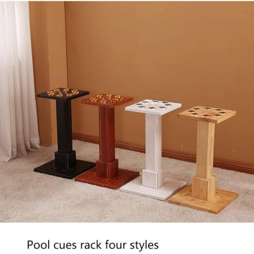 Freestanding Wooden Pool Cue Rack, 8 Cue Capacity O644