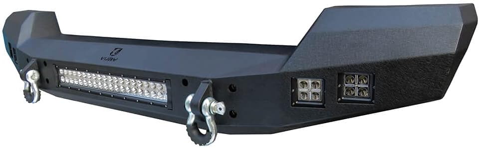 Front and Rear Bumper with LED Lights and Tire Carrier J755786