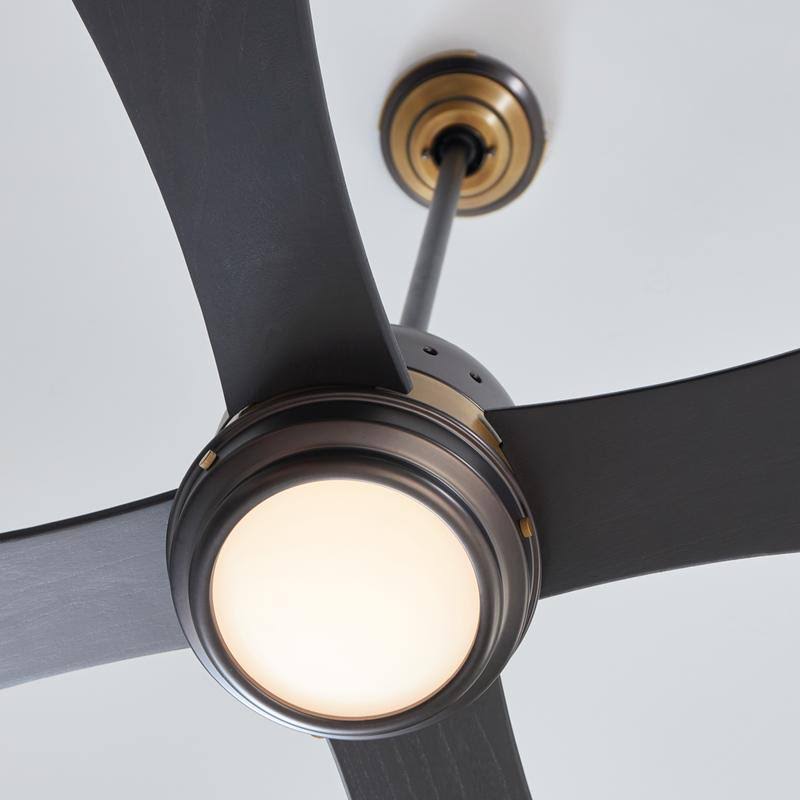 Polished Nickel 56-Inch Ceiling Fan I19955