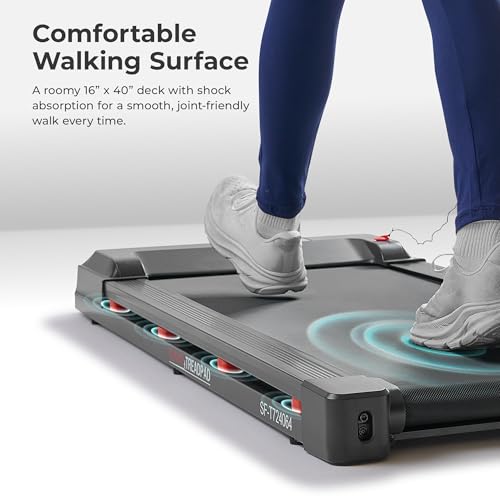 Compact Foldable Treadmill with LED Display V8102