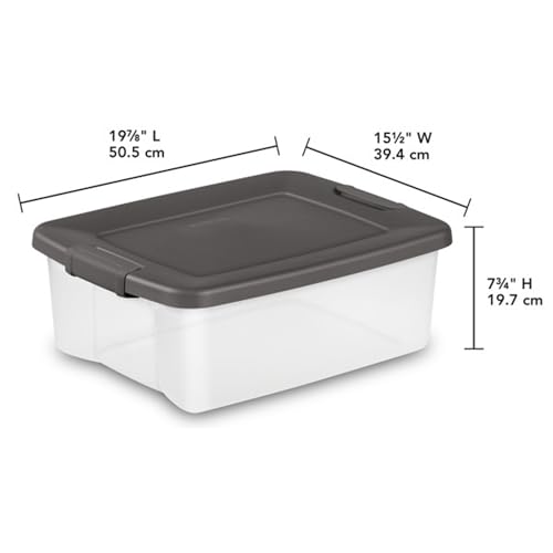 4 Shelf Lockable Plastic Storage Cabinet E122005