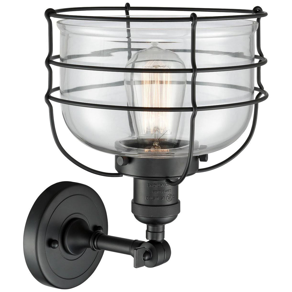 Black LED Sconce L85105