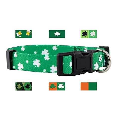 St Patricks Day Dog Collars V5031