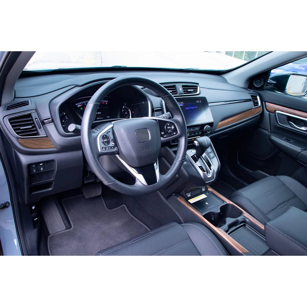 Interior Center Console Dashboard Panel Cover Trim Peach Wood Grain K984