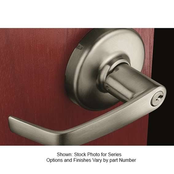 Bright Brass Cylindrical Lock M85770