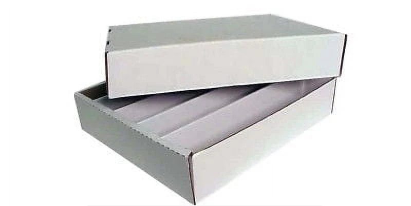25 - 5000ct 5-Row Cardboard Trading Card Storage Boxes X184710