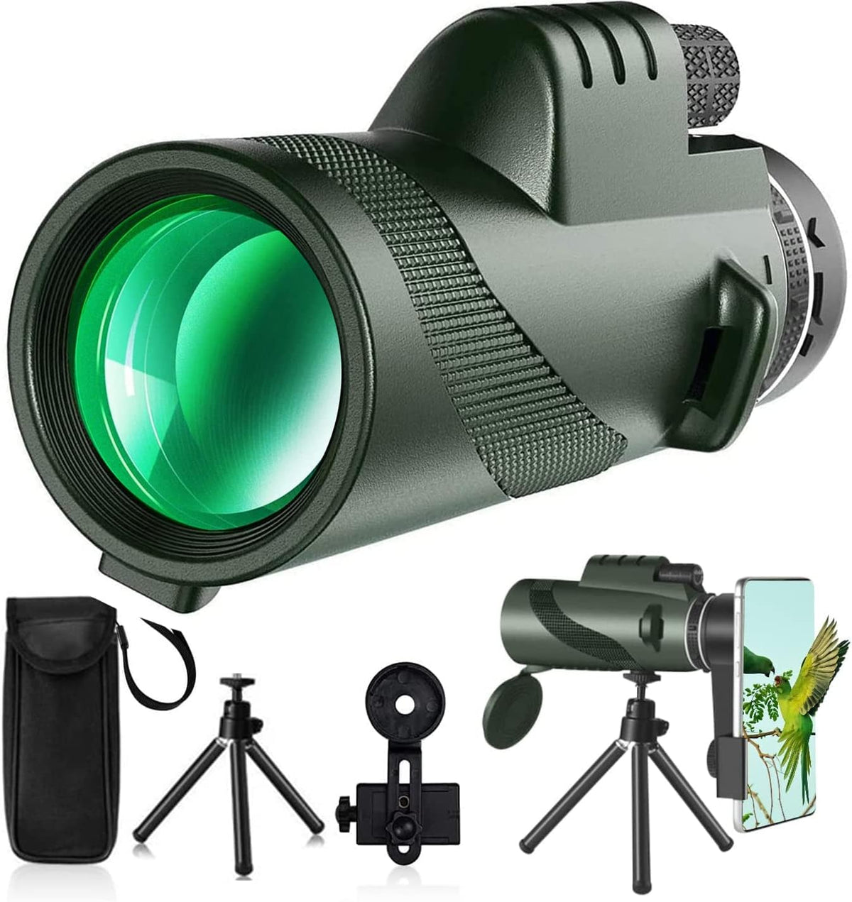 80x100 Low Night Vision Monocular A47680