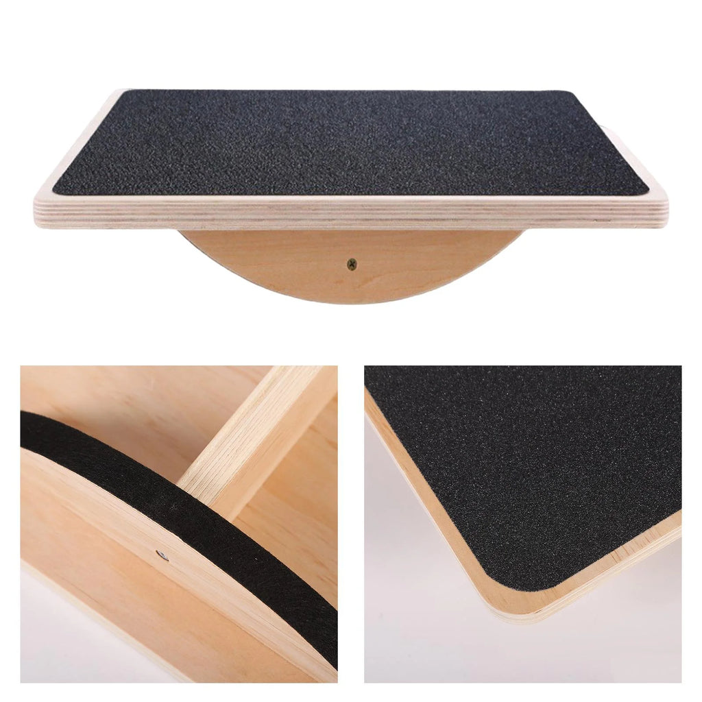 Yoga Balancing Board Nonslip Waist Twisting Disc Fitness Standing Balancer P986