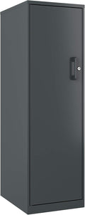 Charcoal 4 Shelf Personal Cabinet N7214