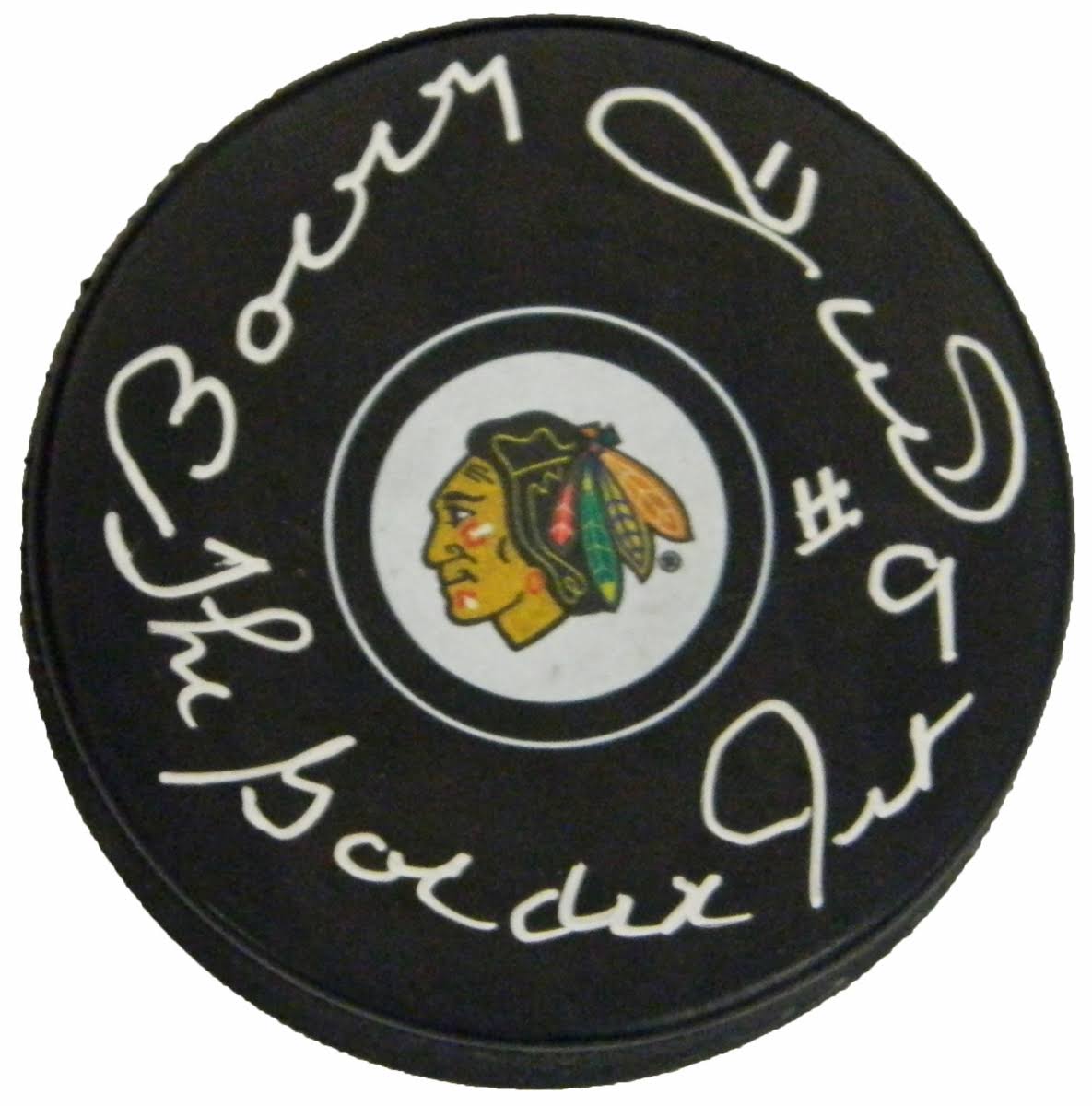 Signed Hockey Puck L470