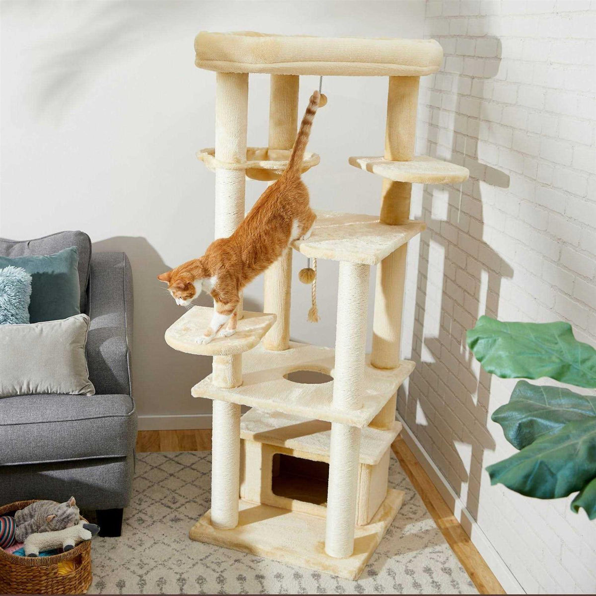 65-in XXL Heavy Duty Cat Tree P12733