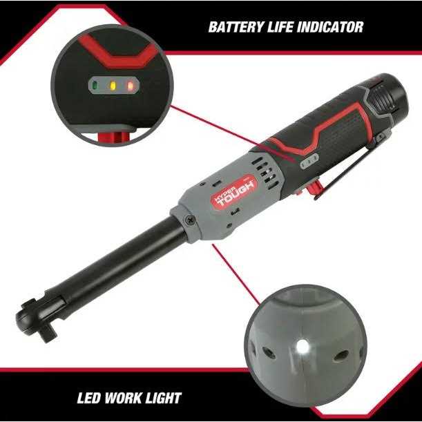 12V Max 3/8-in Lithium-Ion Cordless Extended Reach Ratchet with 1.5Ah Battery and Charger K93789