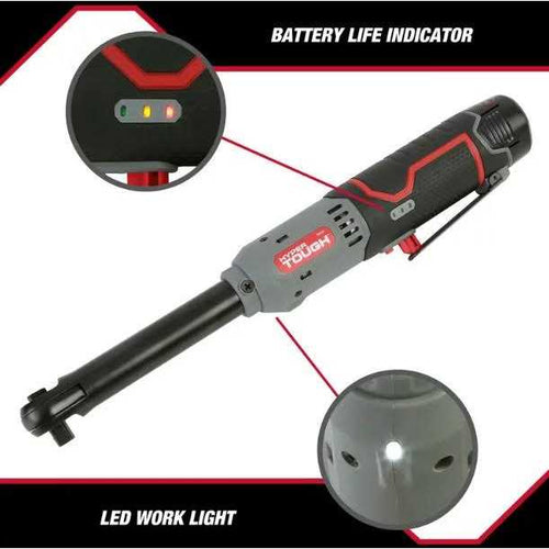 12V Max 3/8-in Lithium-Ion Cordless Extended Reach Ratchet with 1.5Ah Battery and Charger K93789