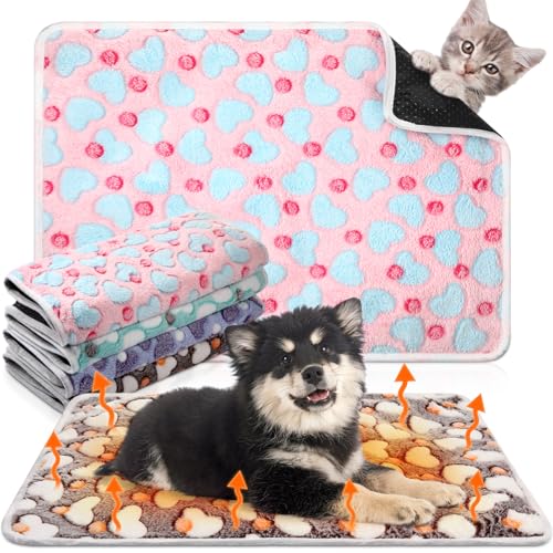 4 Pack Self Warming Cat Bed with Removable Cover, 16 x 20 Inches G68721