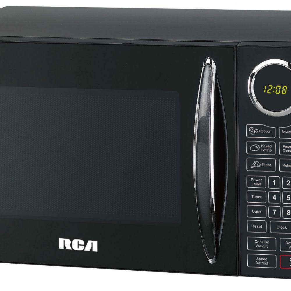 Black 0.9 Cu ft Microwave T140
