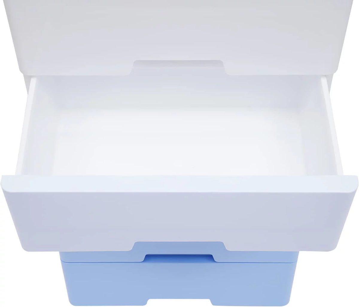 5 Drawers Plastic Storage Cabinet Dresser J53847