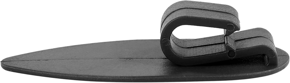 Black 20pcs Car Floor Mat Clips Q902941
