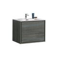 30 in. Wall Mount Modern Bathroom Vanity P8834