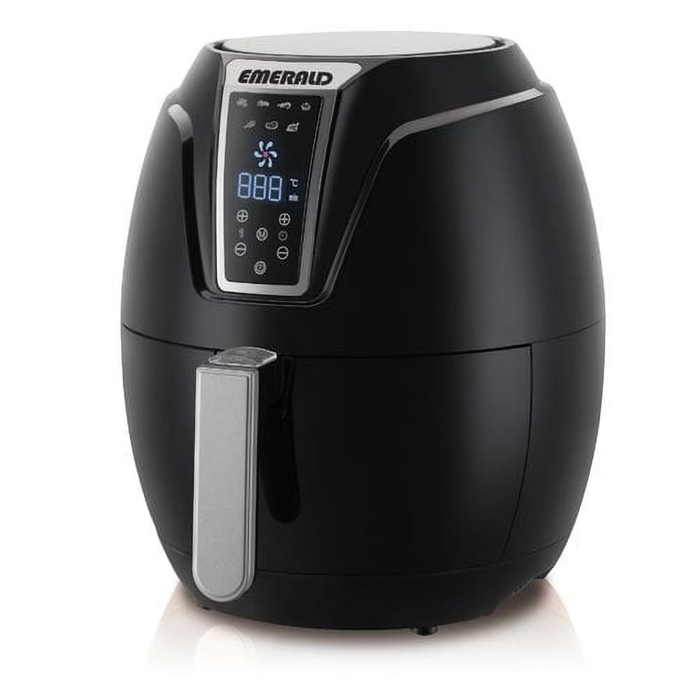 Emerald Air Fryer with Digital LED Touch Display 1400 Watts 3.2L Capacity P5743