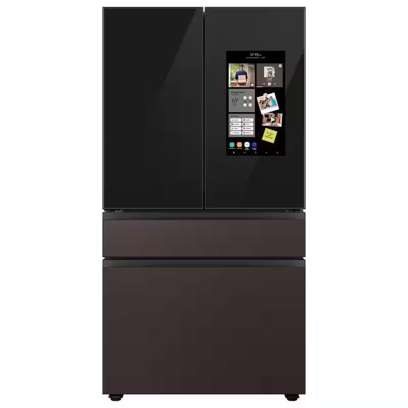 Charcoal Glass Top Panel for 4-Door French Door Refrigerator O516