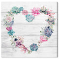 Pink Botanical Canvas M170