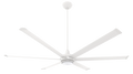 White 84 Ceiling Fan W6286