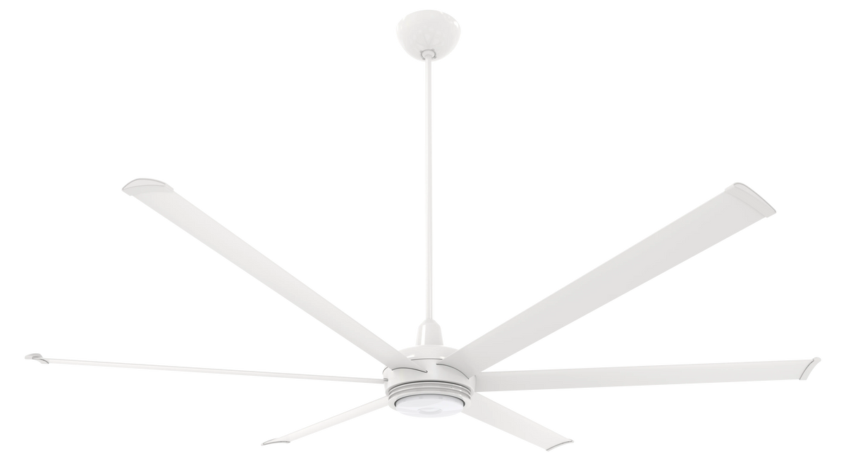 White 84 Ceiling Fan W6286