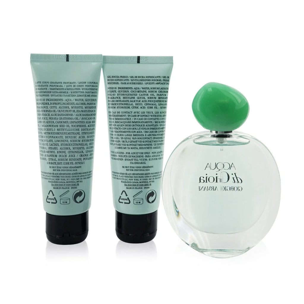 Eau De Parfum Spray 50ml/1.7oz + Shower Gel 75ml/2.5oz + Body Lotion 75ml/2.5oz 3pcs U336