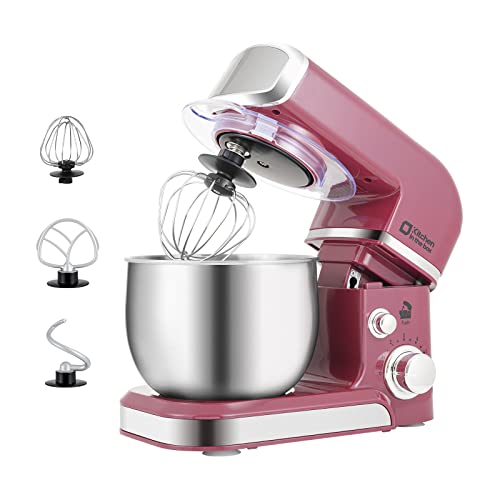 3.2Qt 6 Speeds Blue Electric Food Mixer Y909