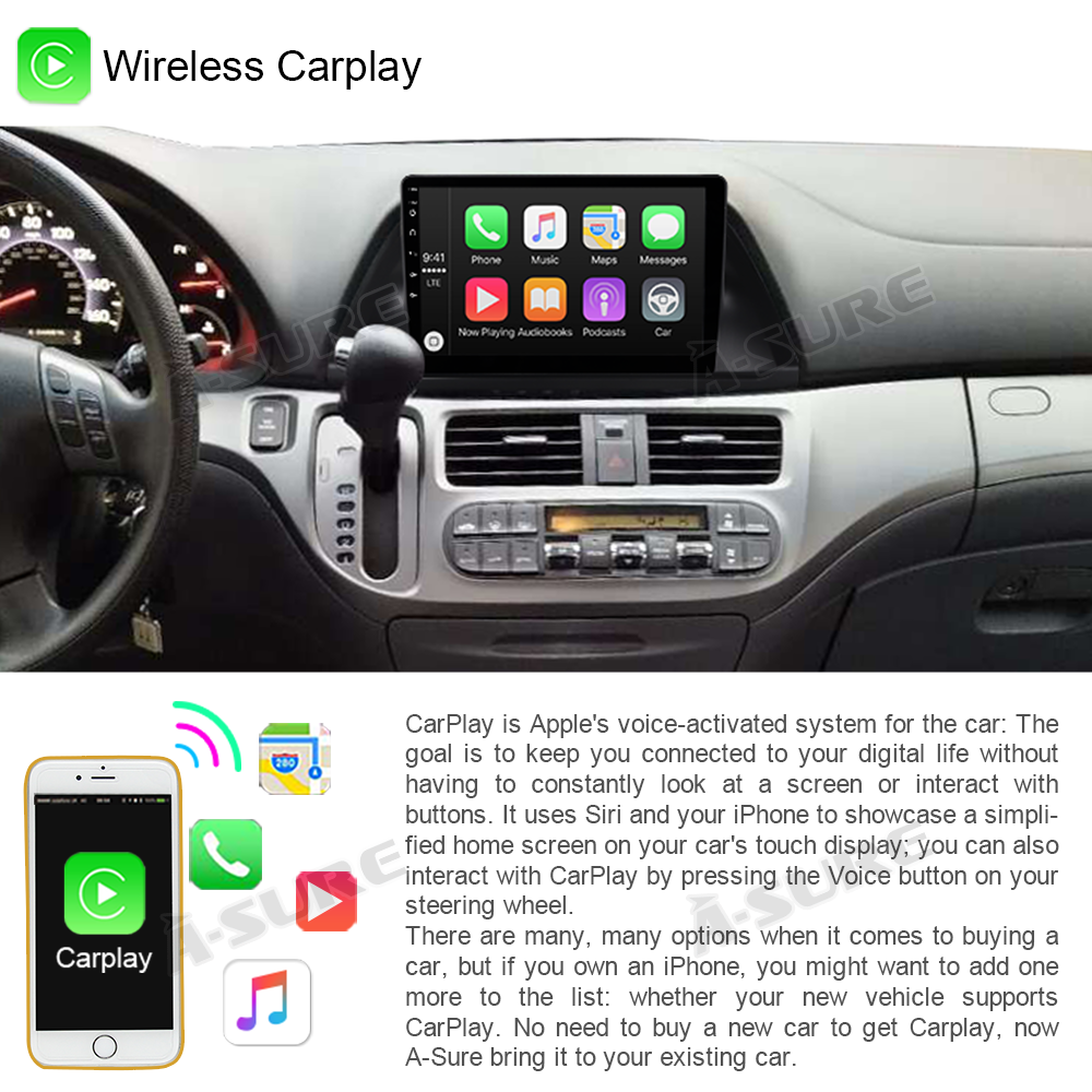 Car Stereo with GPS and CarPlay V7361