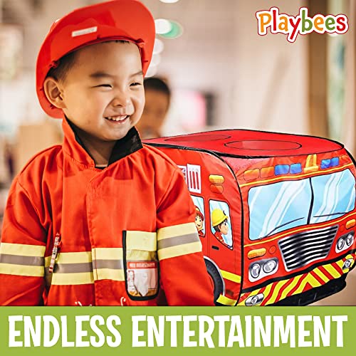 Pop-Up Play Tent with Front Stage and Carry Bag Q1485