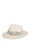 Punta Cana Shantung Fedora Hat J43666