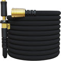 100FT Expandable Garden Hose with Triple Latex Core Brass Fittings N316