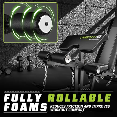 Adjustable Weight Bench with 1200 LBS Capacity H6271